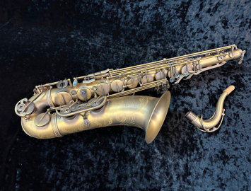 Photo P. Mauriat System 76DK 'Dark Lacquer' Tenor Sax, Serial #PM0822018 - Fresh SQ Ovherhaul